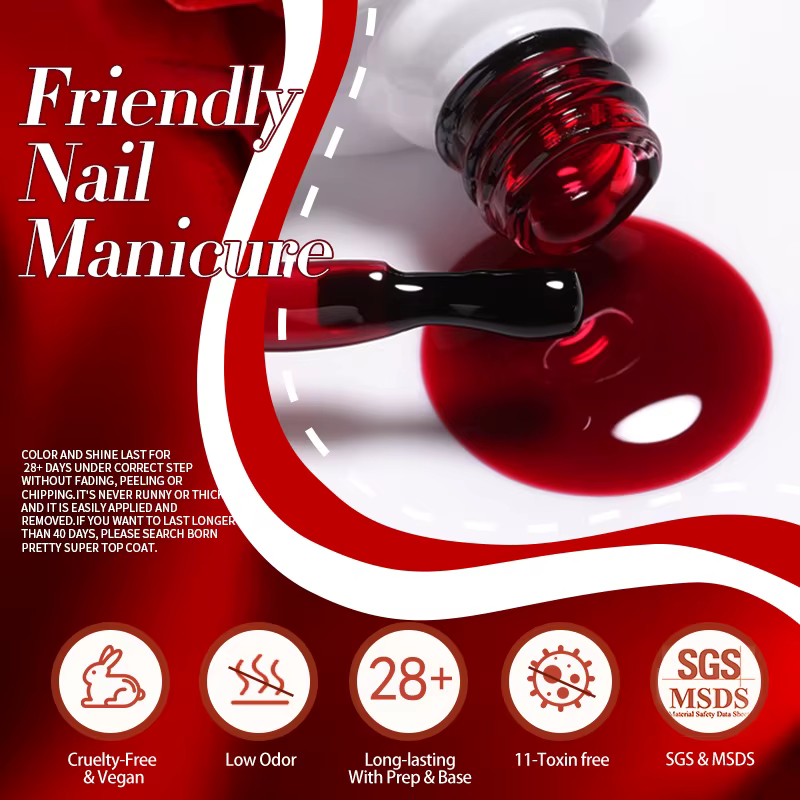 BORN PRETTY-Verhéritage à Ongles Gel