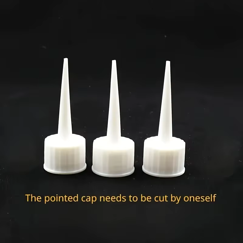 Lot de 4 flacons souples anti-fuite avec embouts de précision