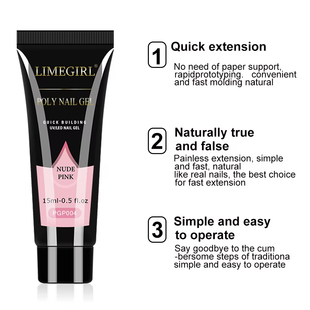 Limegirl – Kit de vernis à ongles semi-permanent