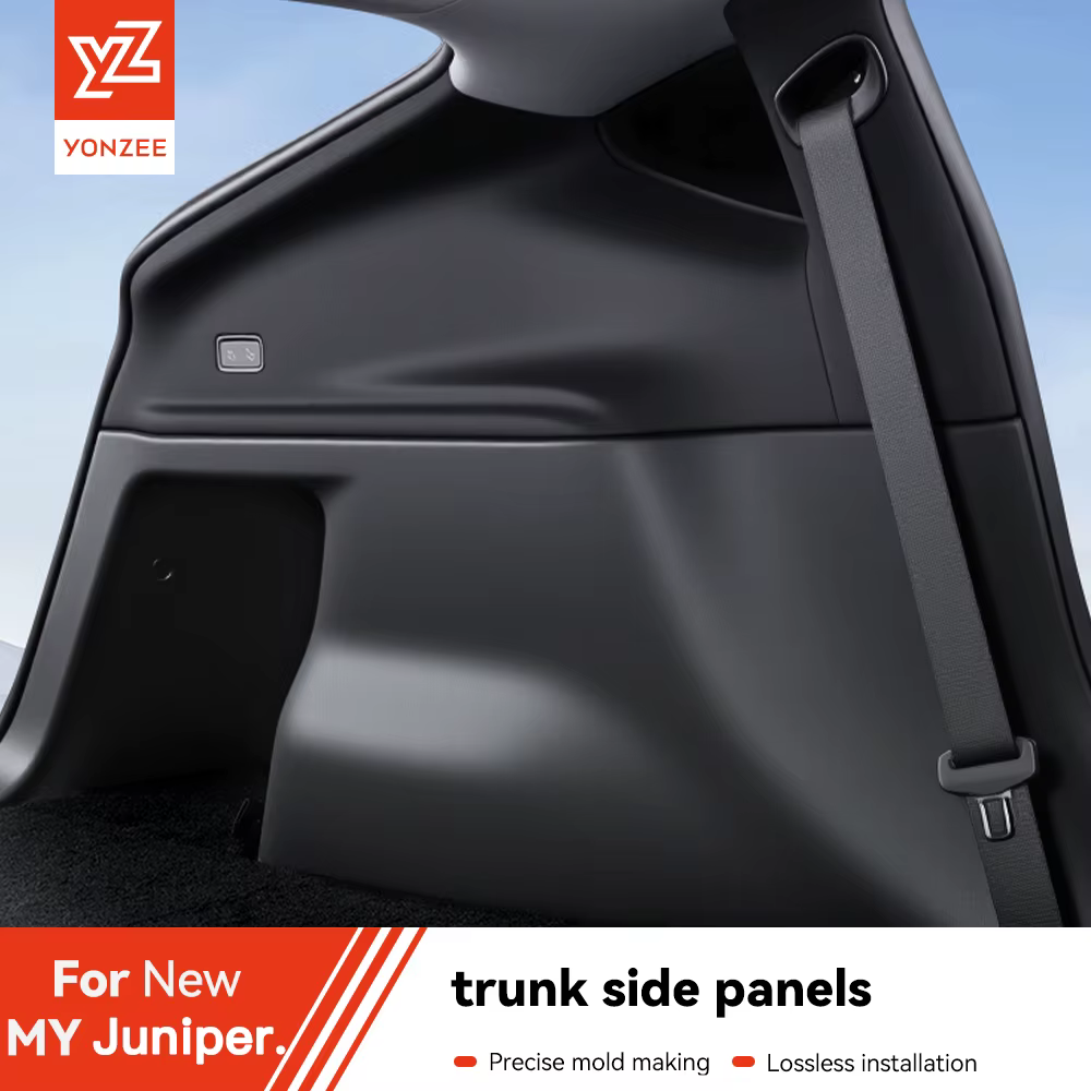 Kit de protection intégrale anti-coup de pied pour coffre arrière YZ pour Tesla Model Y/YL Juniper 2026 – Accessoires de protection anti-salissure pour voiture