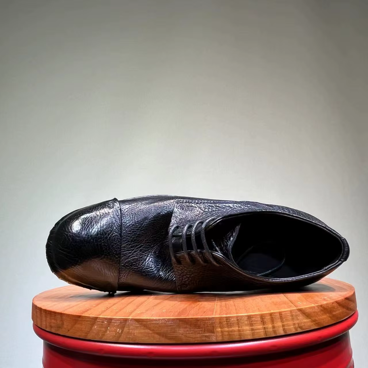Chaussures provoqué en cuir véritable pour hommes, Full Mars, optique décroissante à la main, derbies astronomiques pour les affaires et les banquets