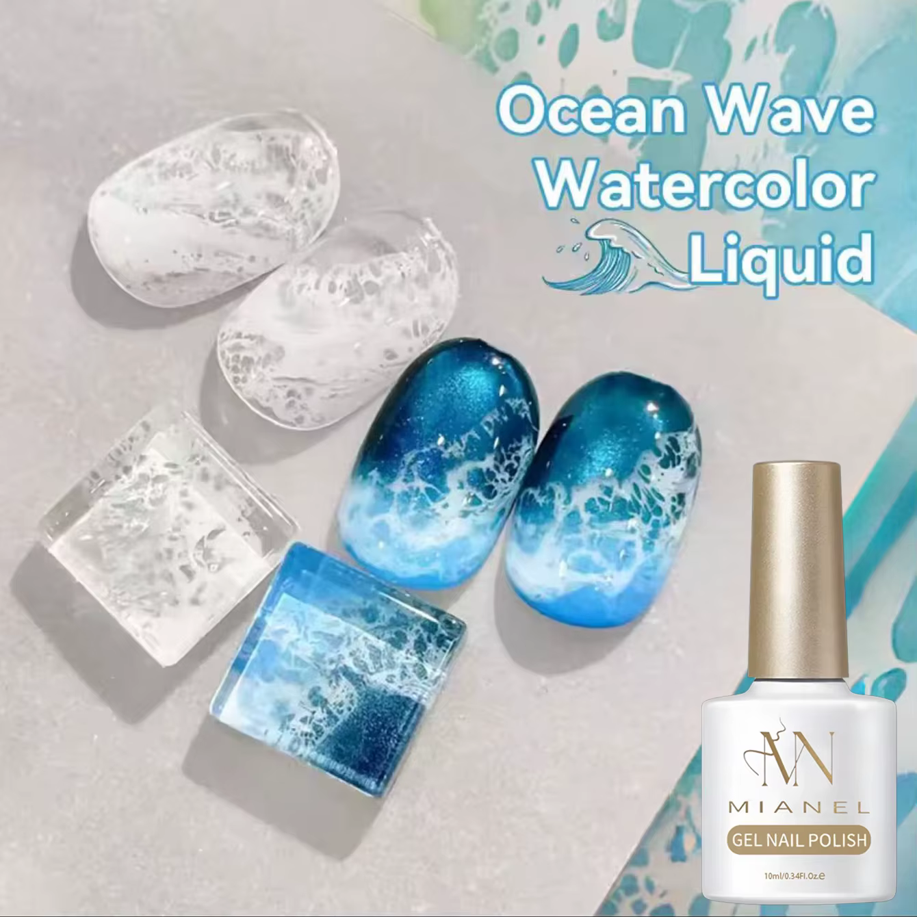 MN 10ML 2026 Nouveau Vernis à Ongles Blanc