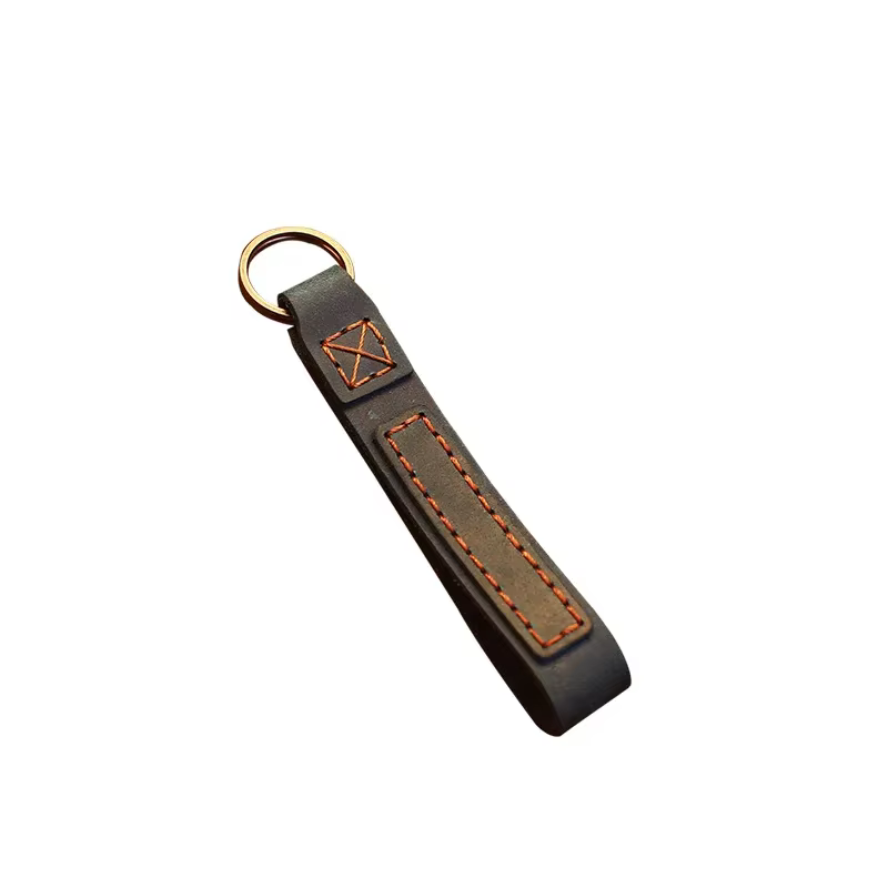 Clé de voiture universelle en cuir pour hommes et femmes, porte-clés créatif, accessoires automobiles, BMW, Audi, Benz, VW, placement, Honda, mode, cadeaux