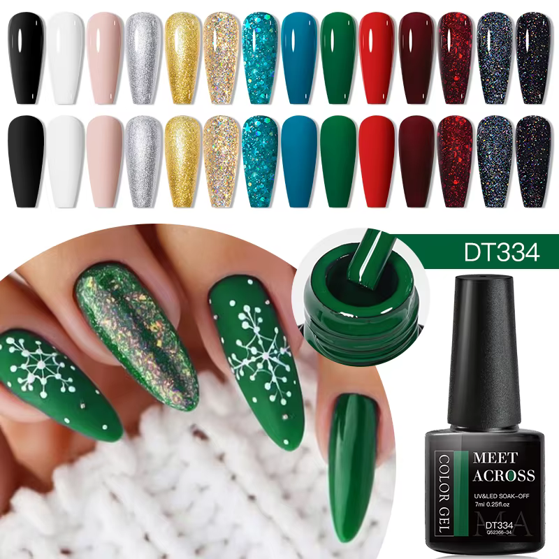 Vernis à ongles Gel vert 7ML