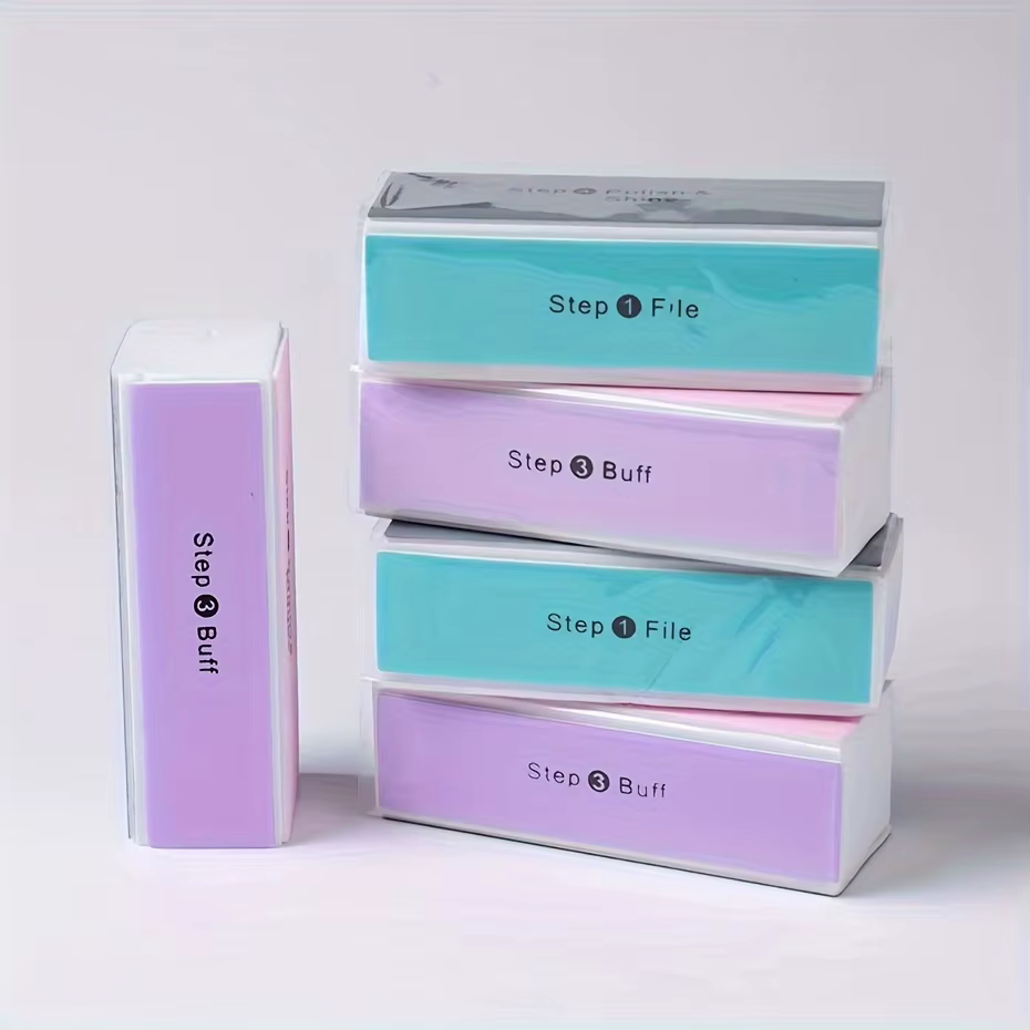 Bloc tampon à ongles 4 voies