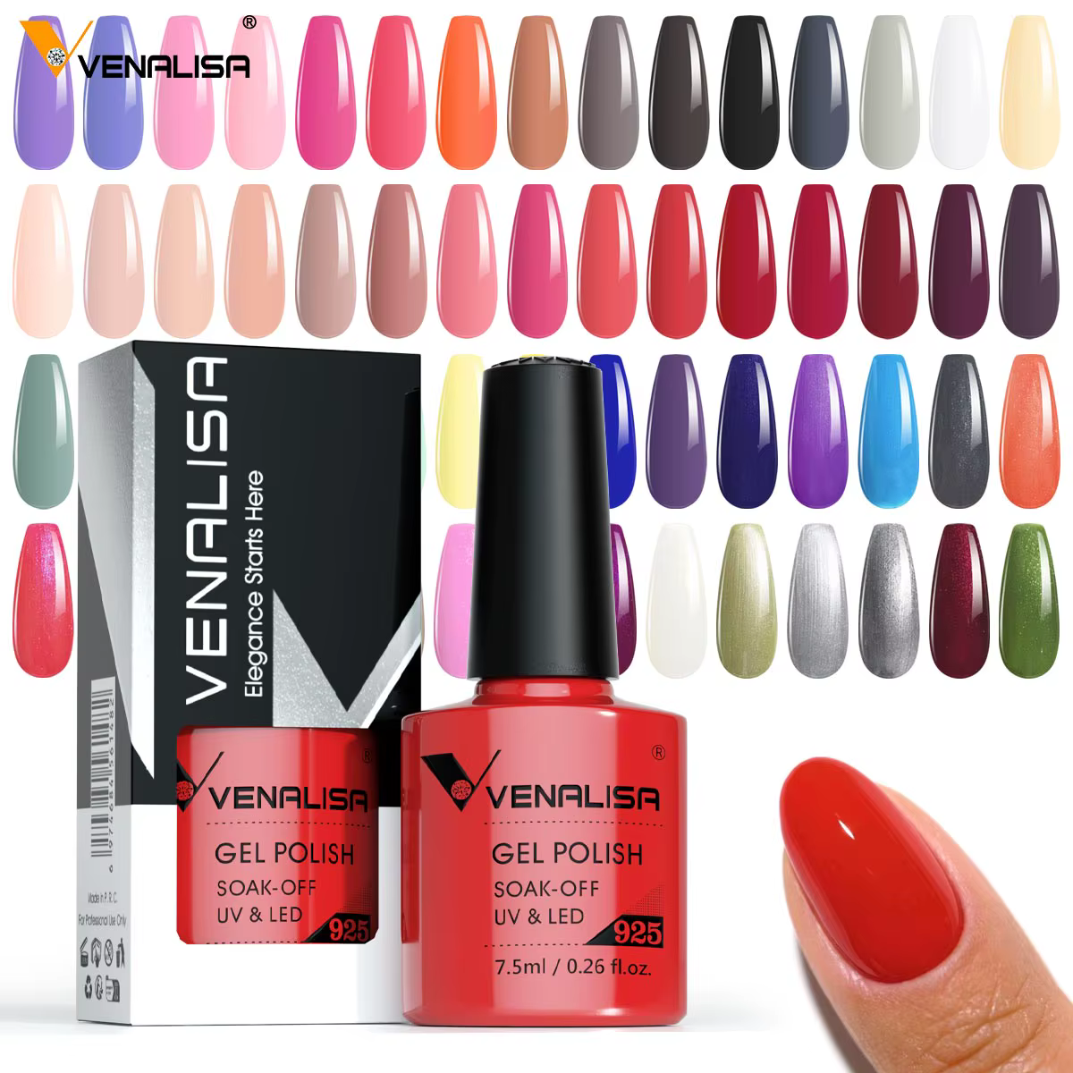 Venalisa vernis à ongles Gel sans TPO sans HEMA tremper