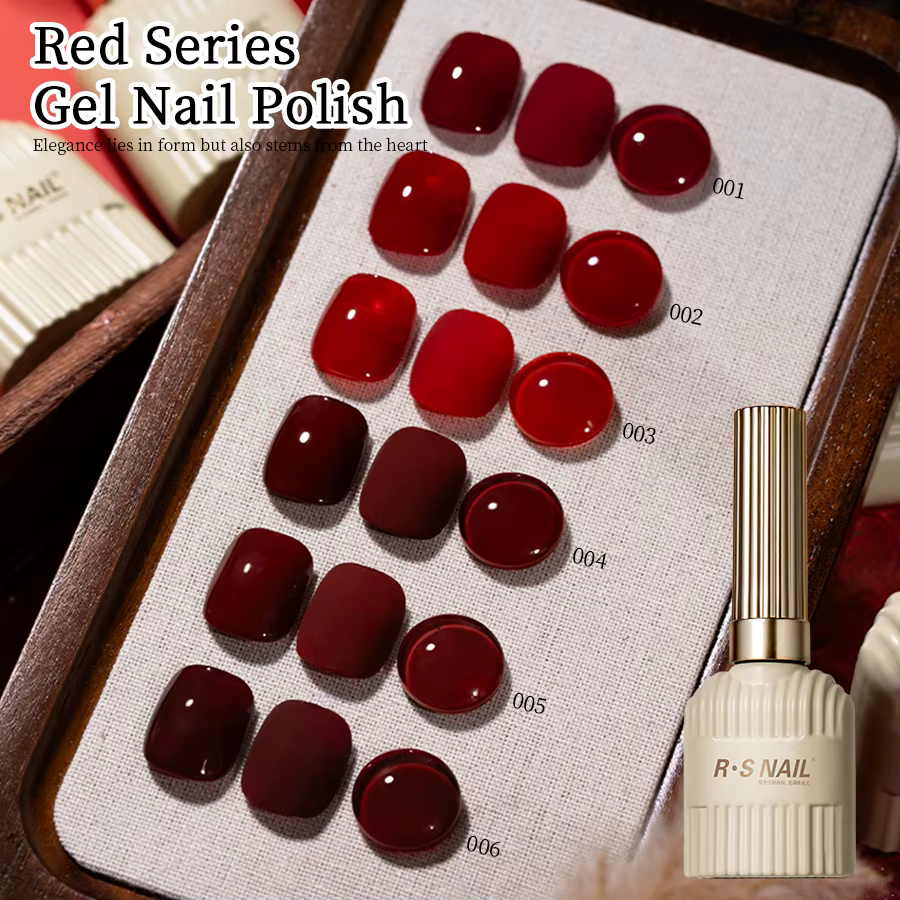 RSNAIL rouge Gel pur vernis à ongles Gel noël
