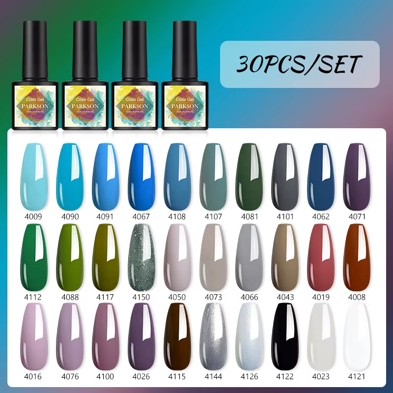 Parkson – ensemble de vernis gel semi-permanent