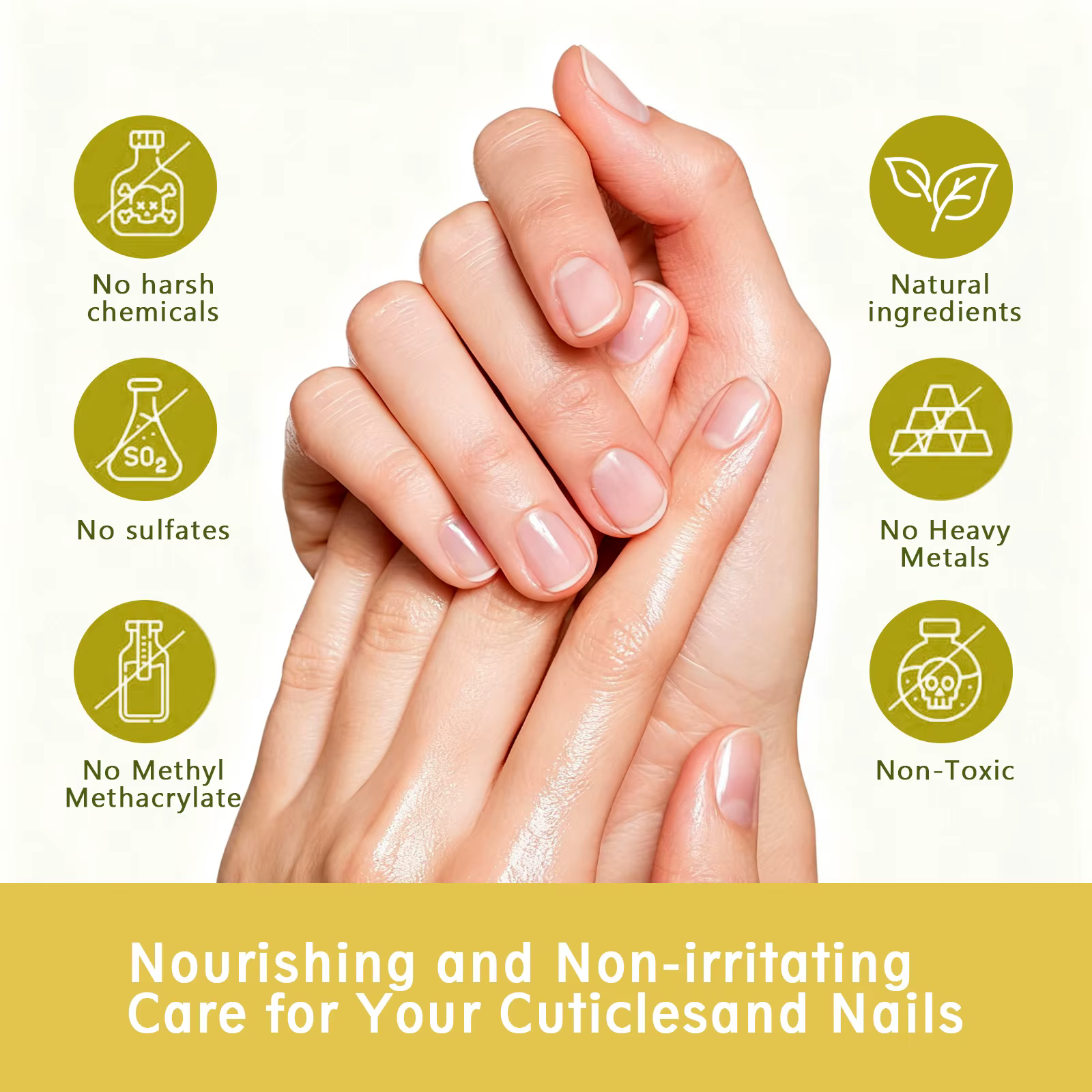 Huile nutritive pour la croissance des ongles