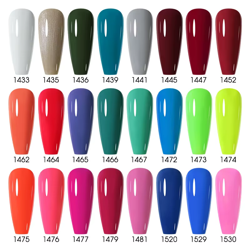 Clou Beaute Gel Color Hema TPO Free 15ml Vernis à ongles gel UV Soak Off pour Nail Art et Manucure