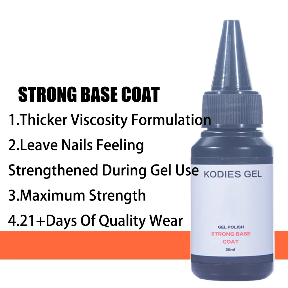 KODIES GEL-Base de base en caoutchouc pour vernis à ongles