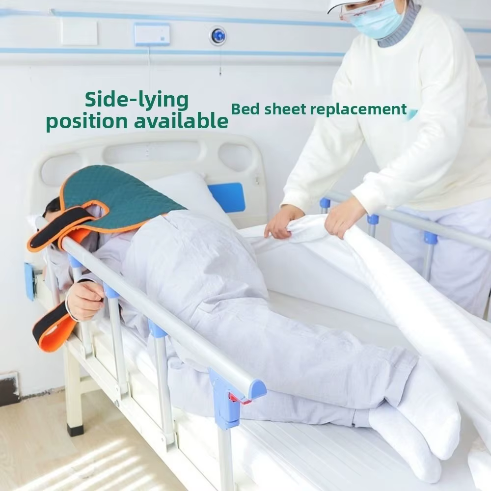 Coussin de Retournement Anti-Escarres pour Personnes Âgées – Aide à la Sécurité et au Retournement Facile – Dispositif de Retournement Respirant et Pratique pour Patients