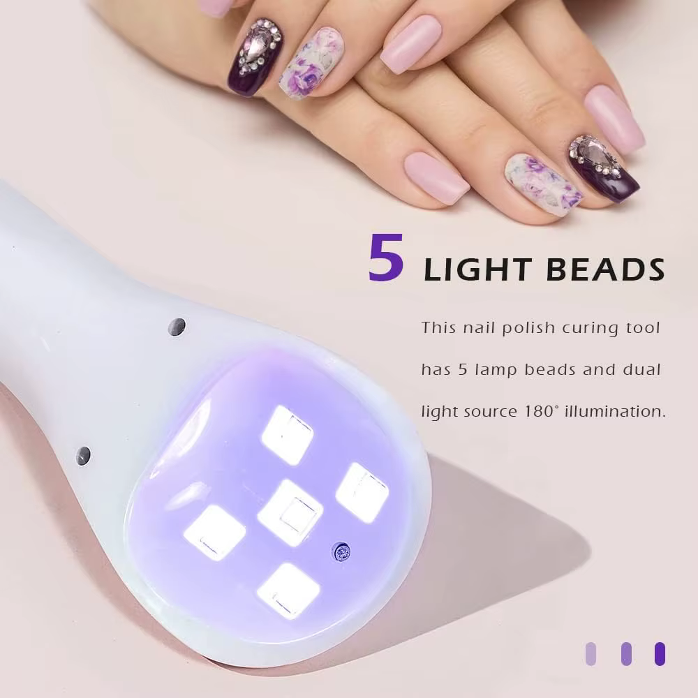 Lampe de polymérisation pour vernis Gel Rechargeable 18W