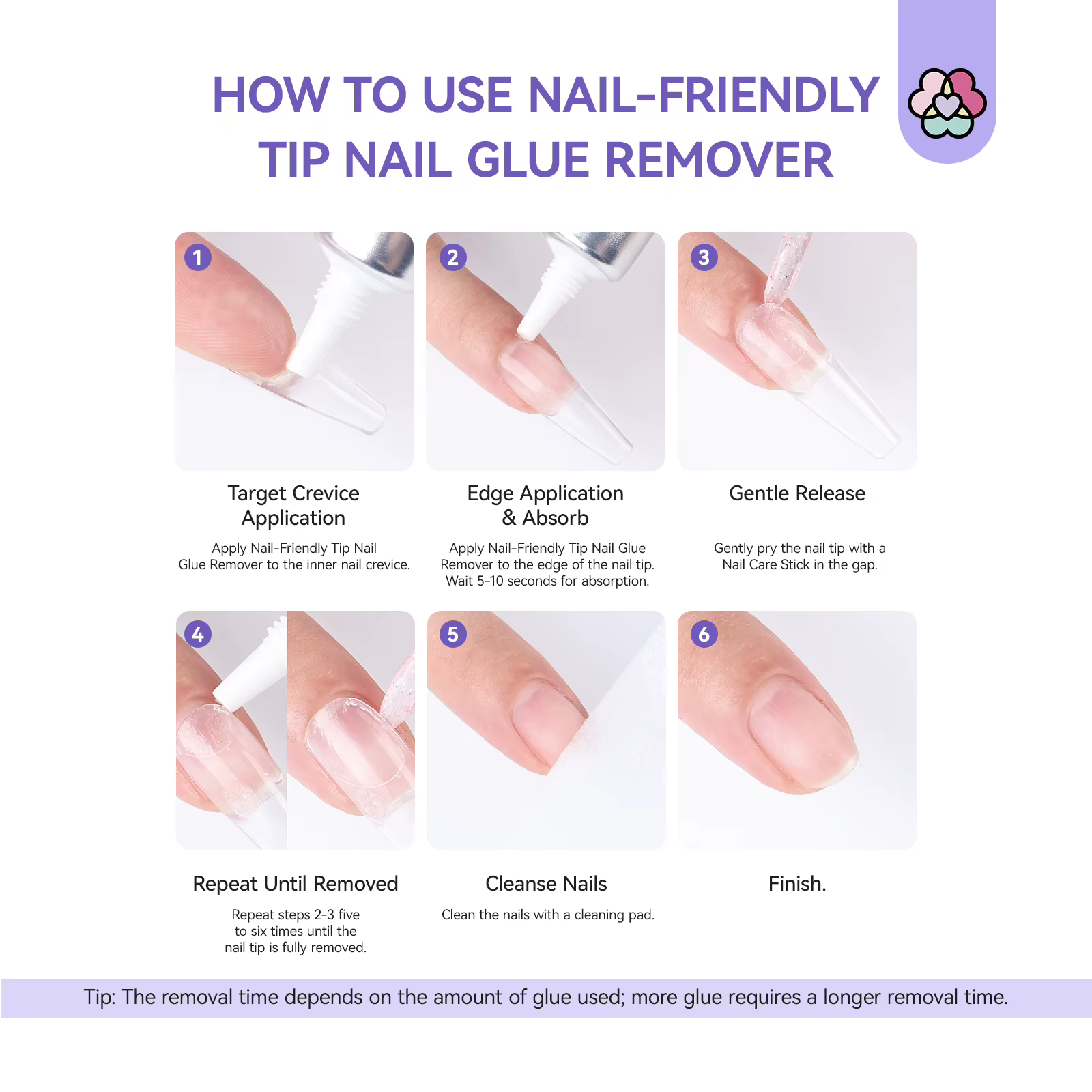 SAVILAND Gel de colle à ongles semi-solide 10g avec dissolvant rapide 10ml aucun durcissement nécessaire 30 jours