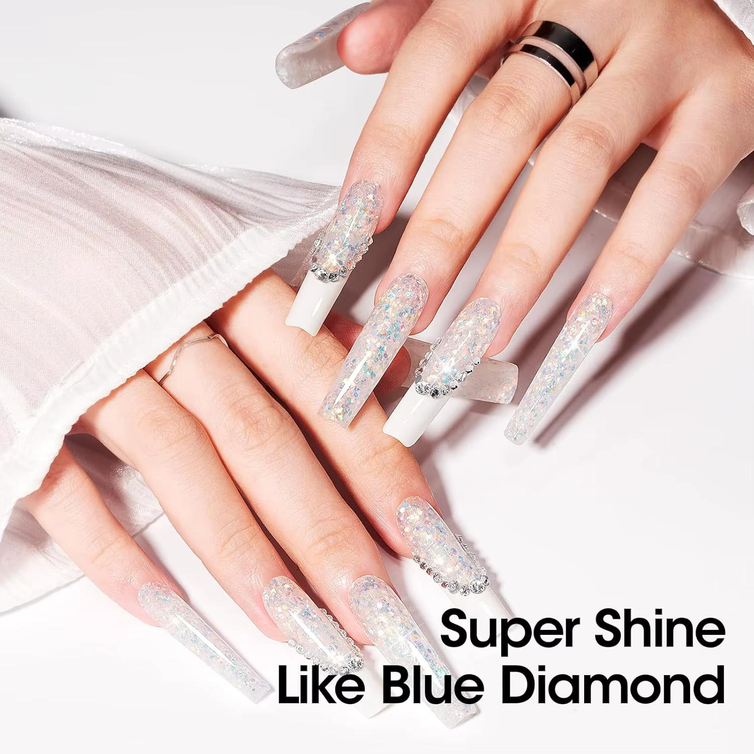 GELLEN Gel Top Coat 20ml Haute Brillance Transparent Vernis à Ongles Soin