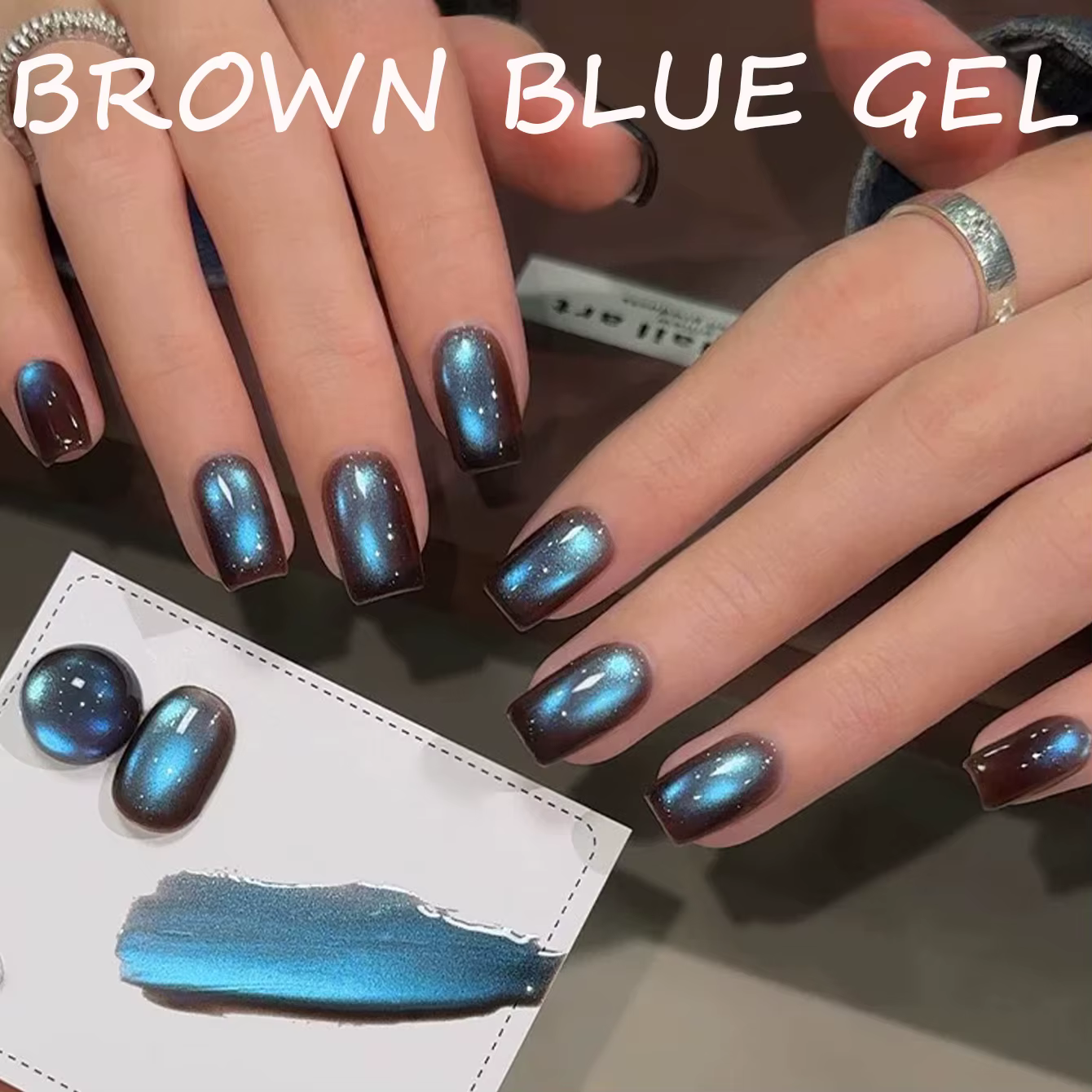 WS 1 pièce 10 ml Nouveau 2026 Vernis à ongles gel effet œil de chat