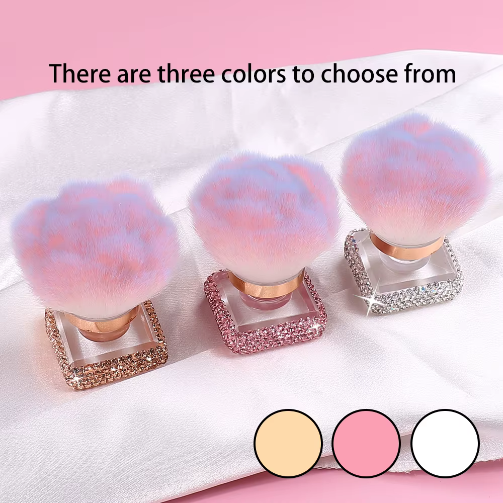 Brosse à tête de Rose en diamant pour Nail Art