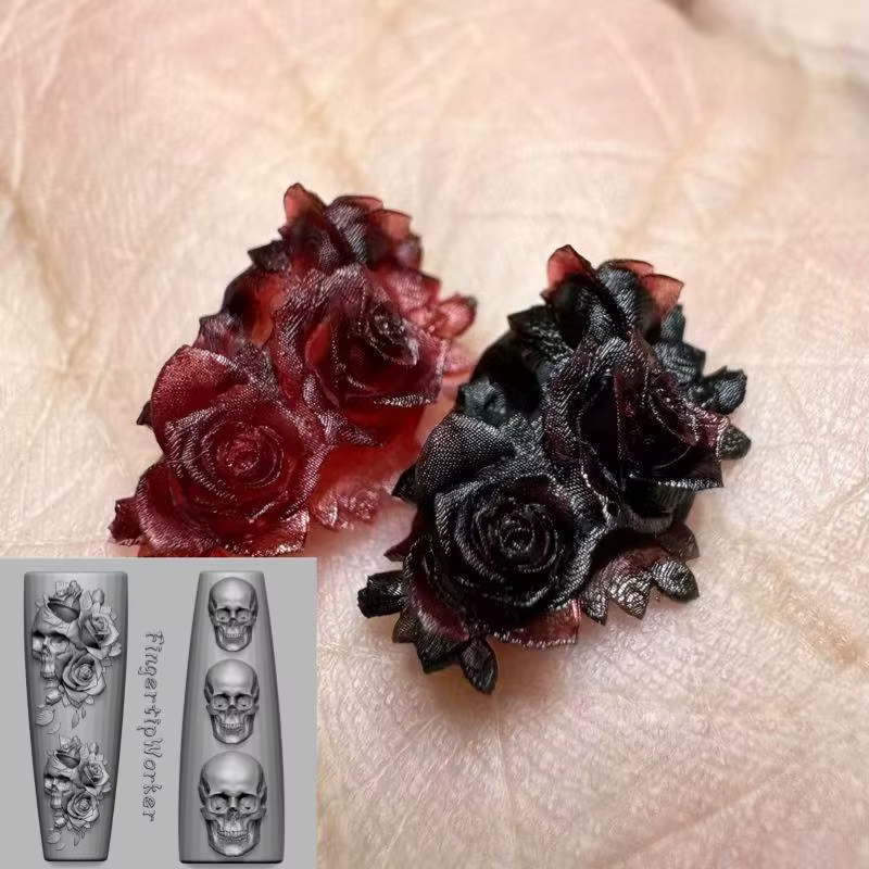 Moules en Silicone pour Nail Art
