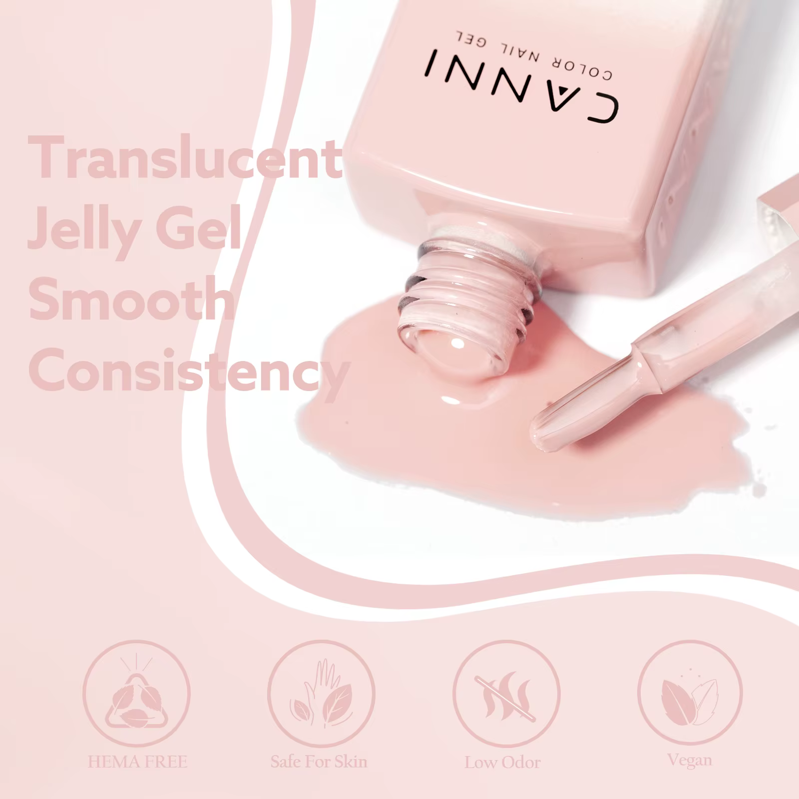 CANNI HEMA – vernis à ongles Gel sans TPO