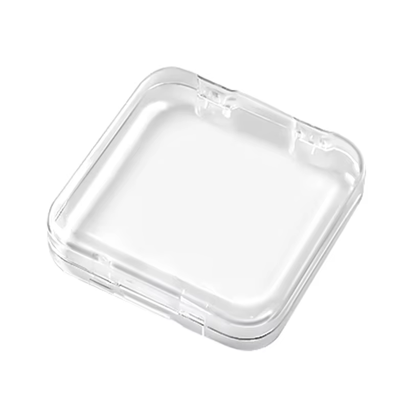 Boîtes de rangement à pression N64, faux boîtiers d'emballage anti-poussière avec ruban, boîte d'affichage transparente pour ongles, bricolage à la maison, salon de manucure