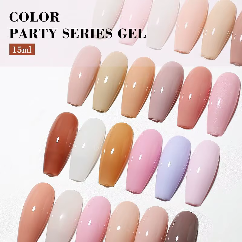 Arte Clavo 116 couleurs Gel vernis à ongles 15ml Gel coloré Semi Permanent tremper Gel UV Nail Art bricolage Design