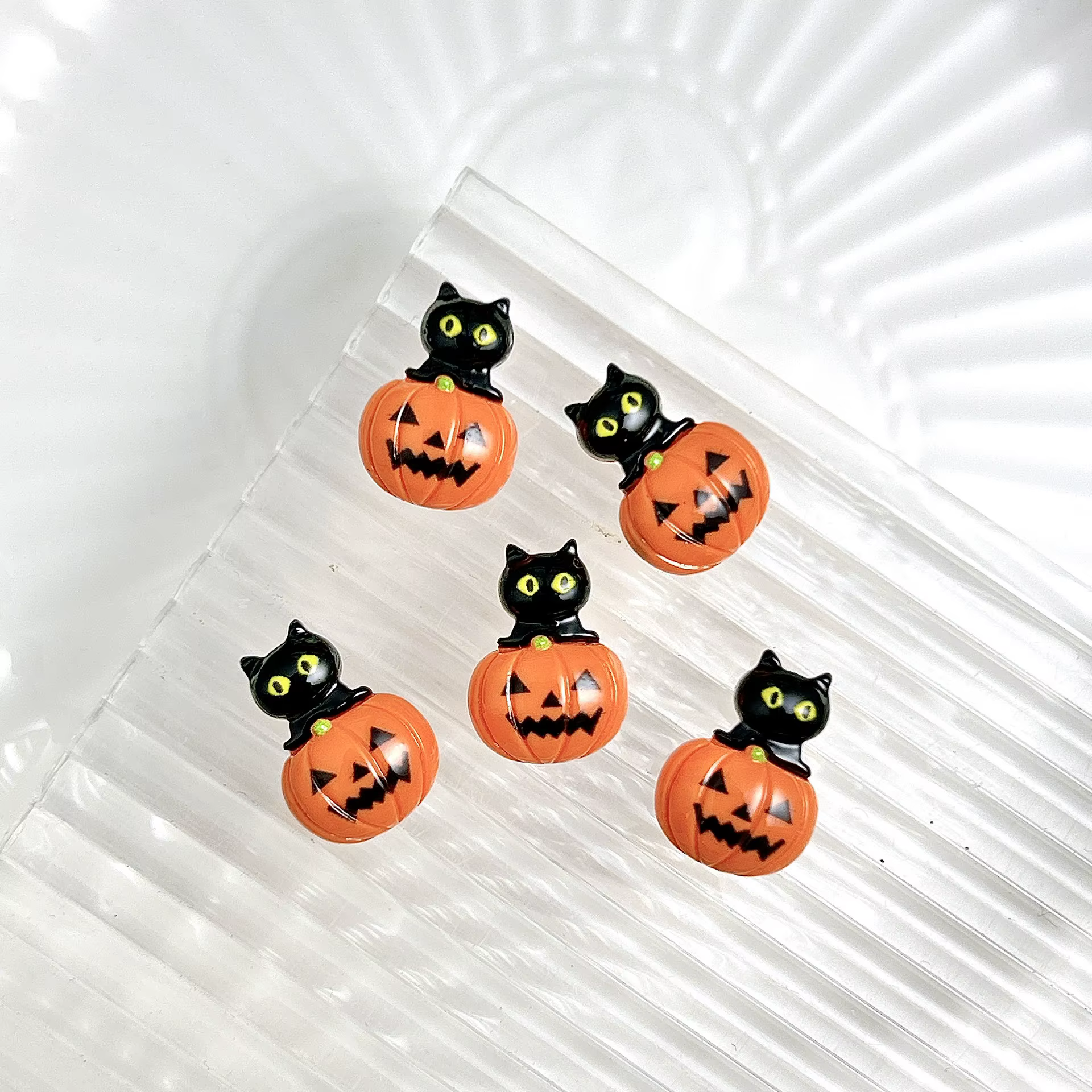 Breloques en résine pour Nail Art d'halloween