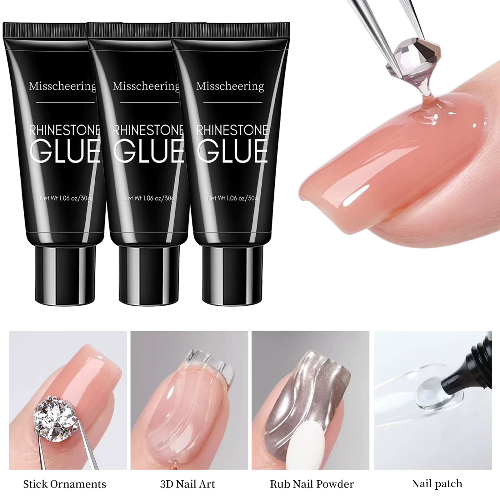 Gel de sculpture 3D pour ongles