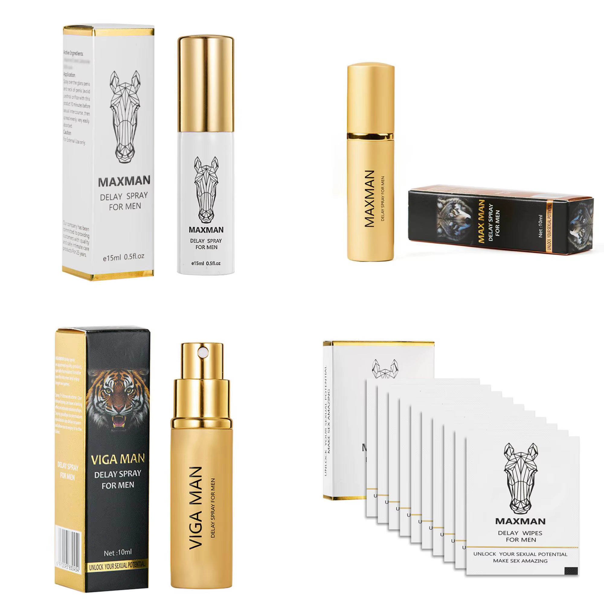 Spray retardant pour hommes, effet longue durée 60 minutes, pour l'agrandissement du pénis, plus dureté, anti-éjaculation précoce, usage externe, adultes