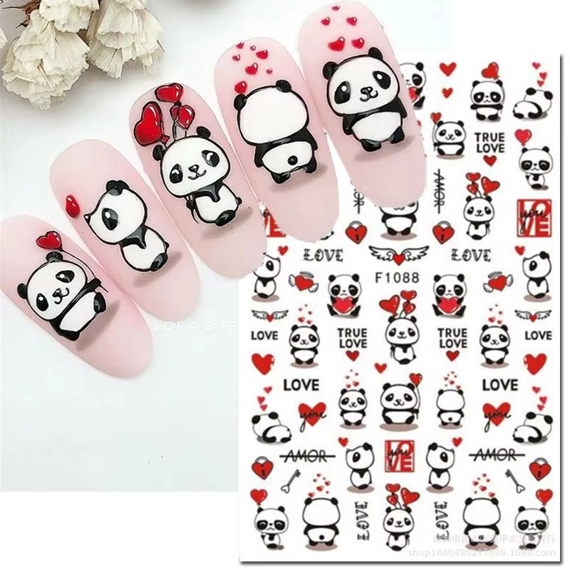 Autocollants 3d pour Nail Art