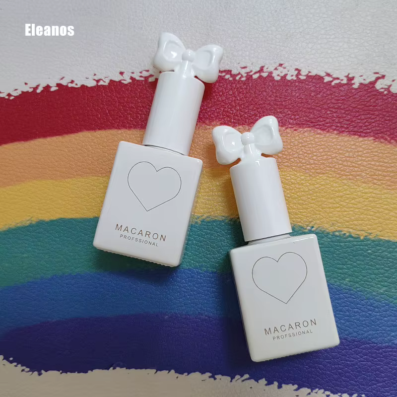 Eleanos 15ML Base sans lingette couche de finition Gel UV vernis à ongles Gel coloré Semi Permanent tremper UV LED Nail
