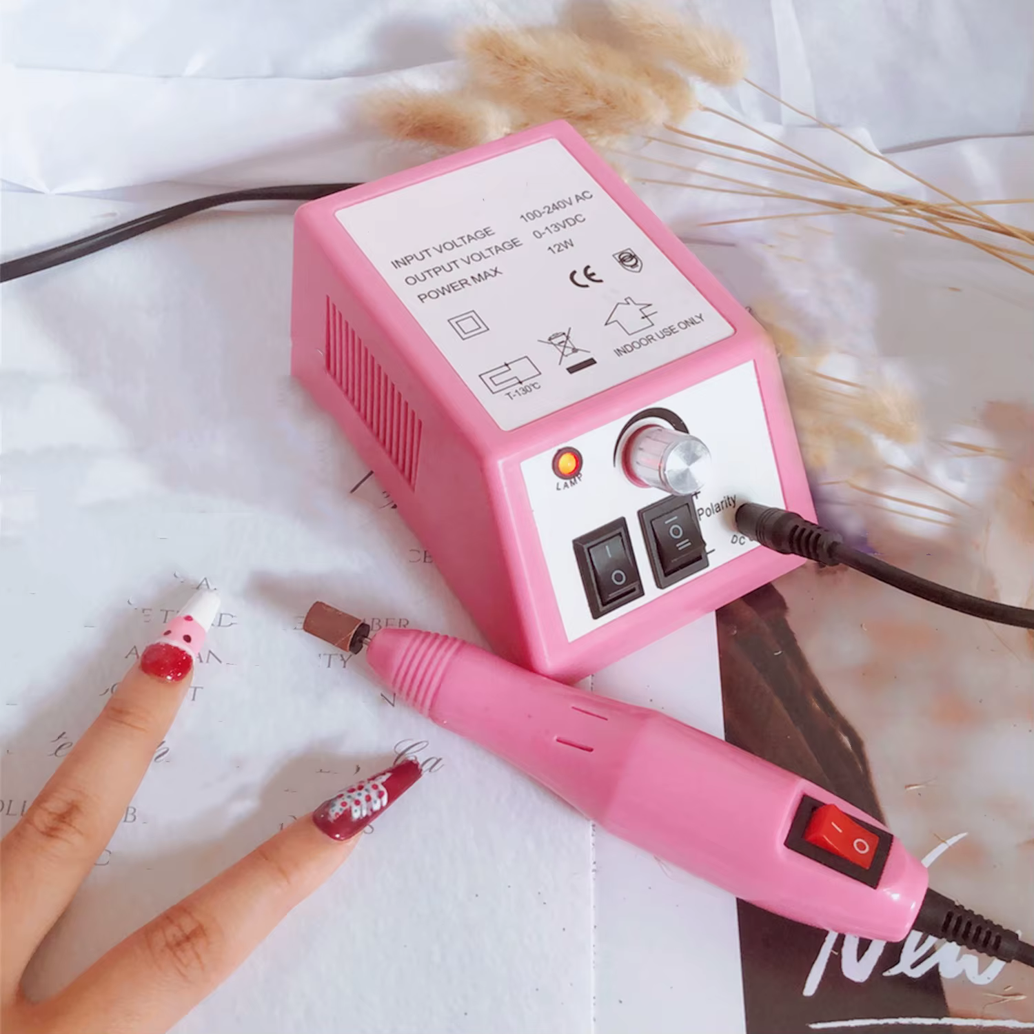 Ensemble de perceuses à ongles professionnelles