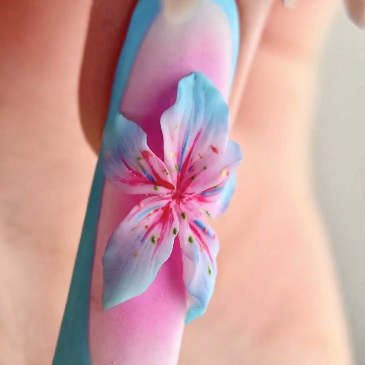 Moule à fleurs 3D en Silicone pour Nail Art