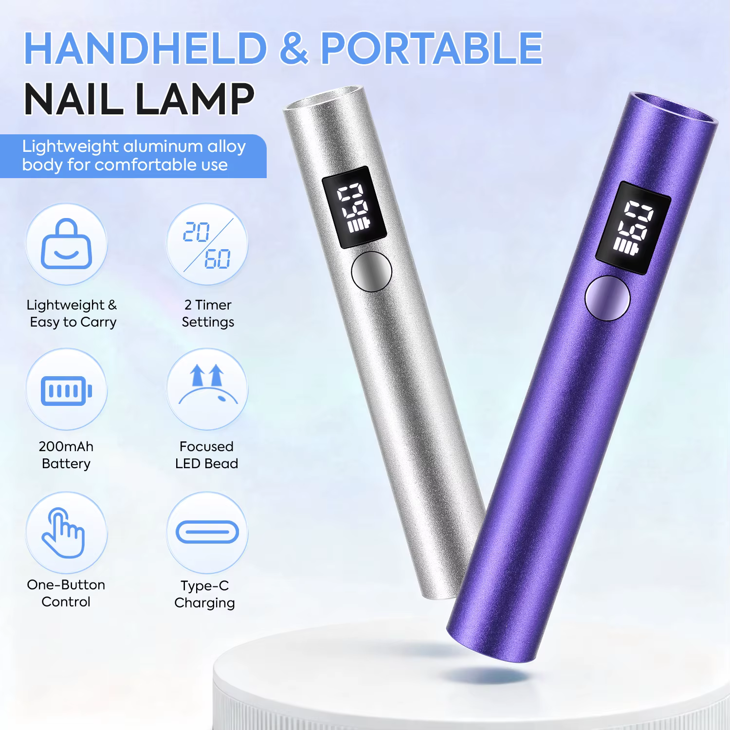 Sèche-ongles Portable UV LED lampe à ongles