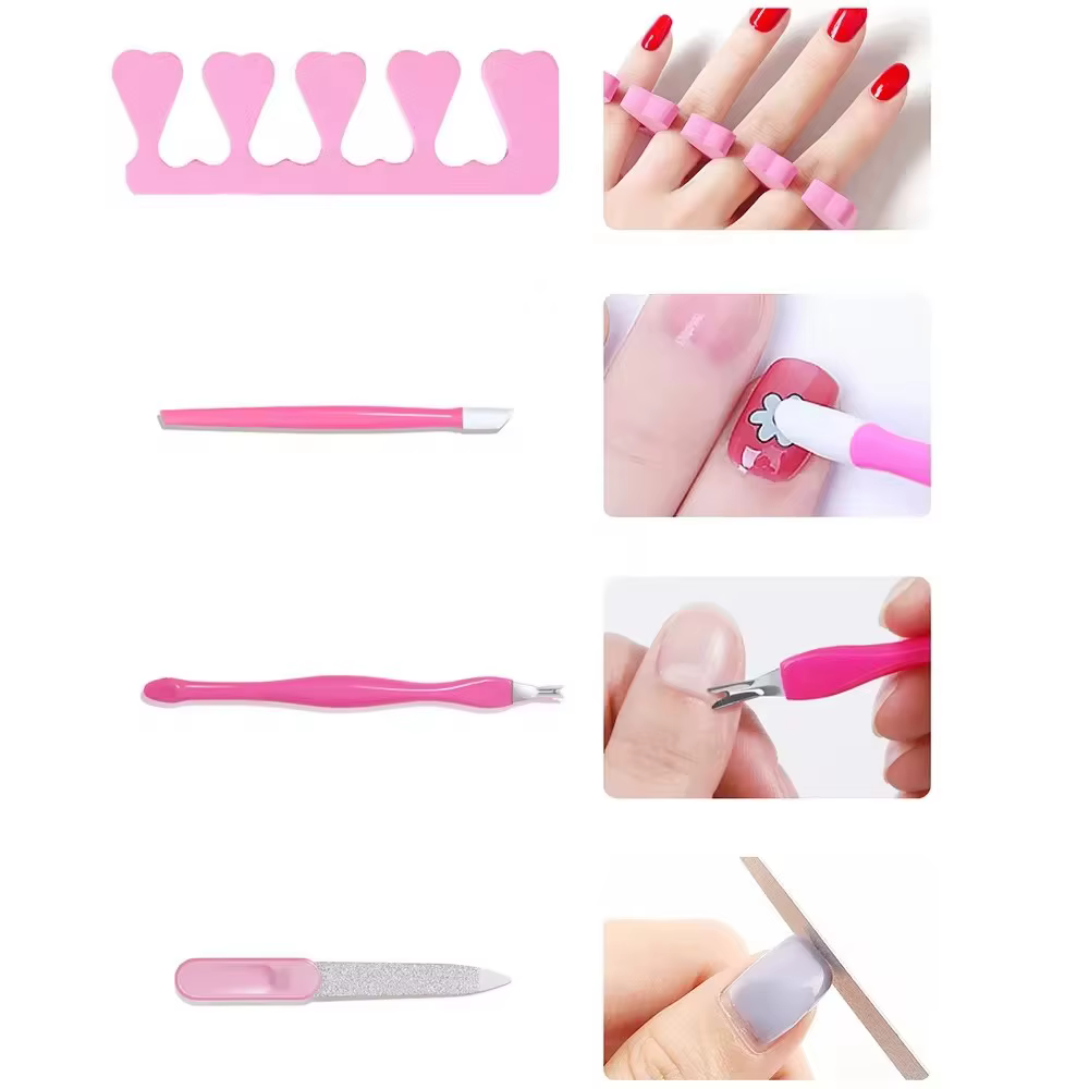 LINMANDA ensemble de manucure USB perceuse à ongles électrique Kit de lime de vernis avec lampe à LED stylo portable