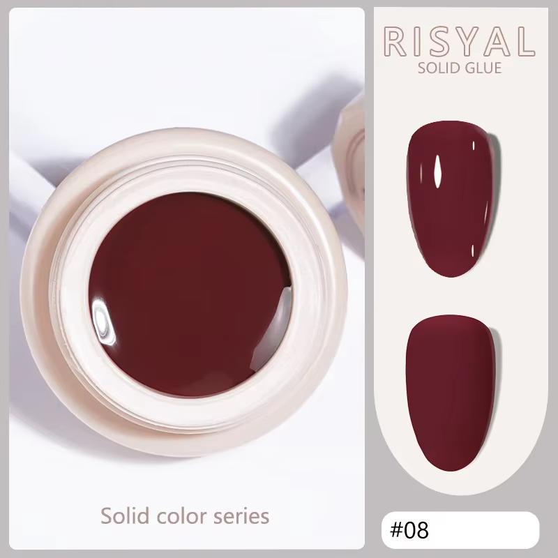 Macaron-Verhéritage à Ongles Gel UV Semi-Continu