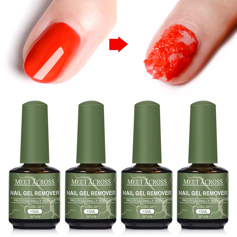 1/4 bouteille de vernis à ongles dissolvant de Gel à tremper 3 Minutes élimine rapidement et facilement