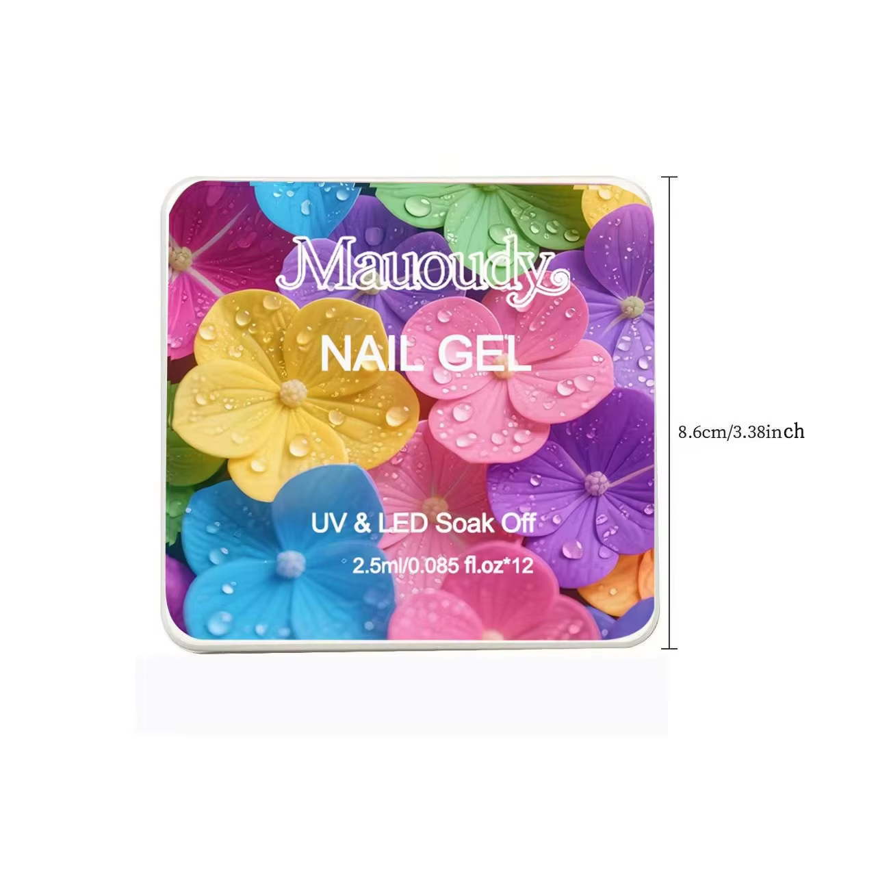 Vernis Gel Solide 12 Couleurs Effet Bonbon