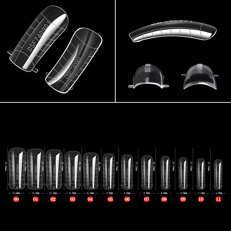 Formes d'extension d'ongles pour vernis Gel UV
