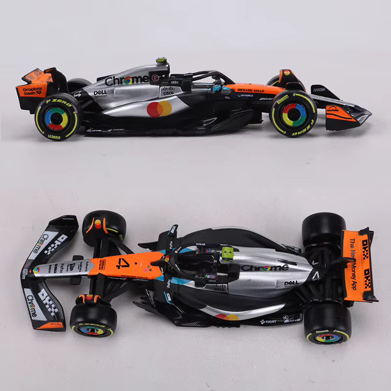 Burago 1:43 McLaren MCL39 GP du Royaume-Uni 2025 F1 Modèle de voiture en alliage