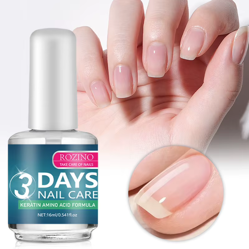 Nouveau Base Coat Nutritionnel Transparent pour Ongles