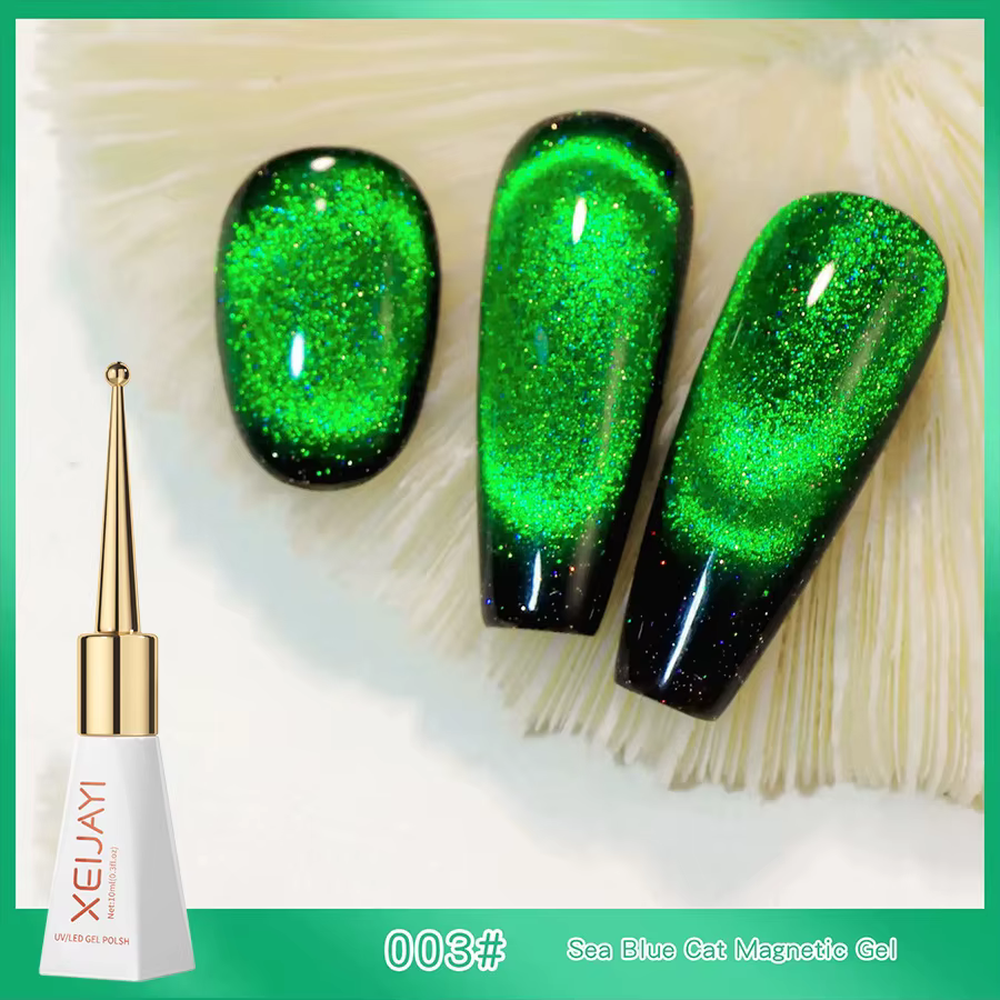 XEIJAYI – vernis à ongles Gel avec pierres précieuses œil de chat