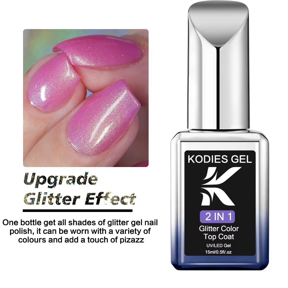 KODIES GEL-Verhéritage à Ongles Gel UV 2 en 1