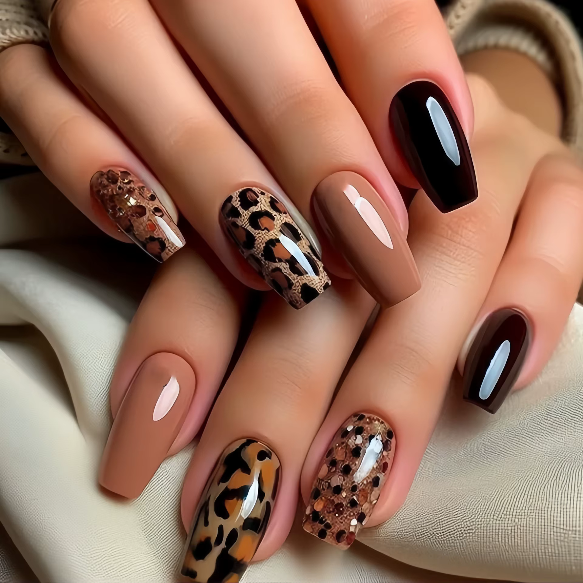 Faux ongles courts, moyens et longs