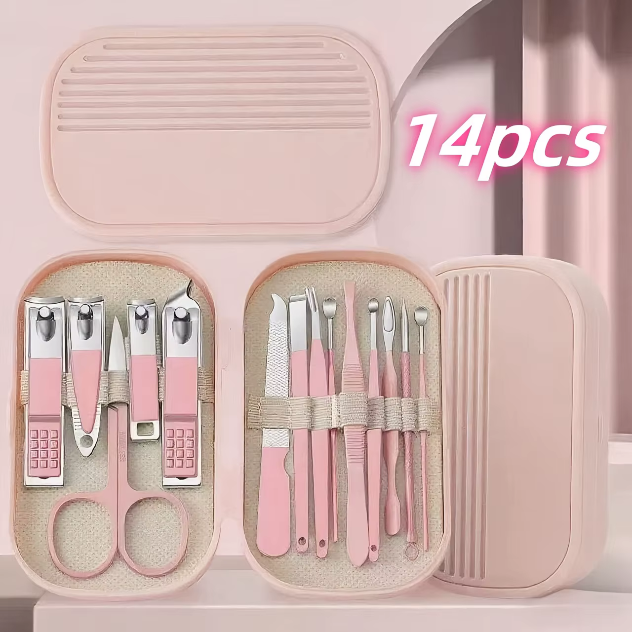Ensemble de manucure et pédicure 14 en 1