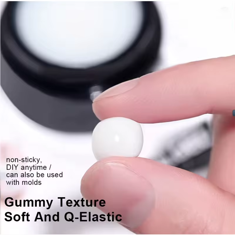 5G cristal doux solide Extension ongles Gel clair NudePink Aerylie sculpture fleur gelée façonnage DlY modèle manucure