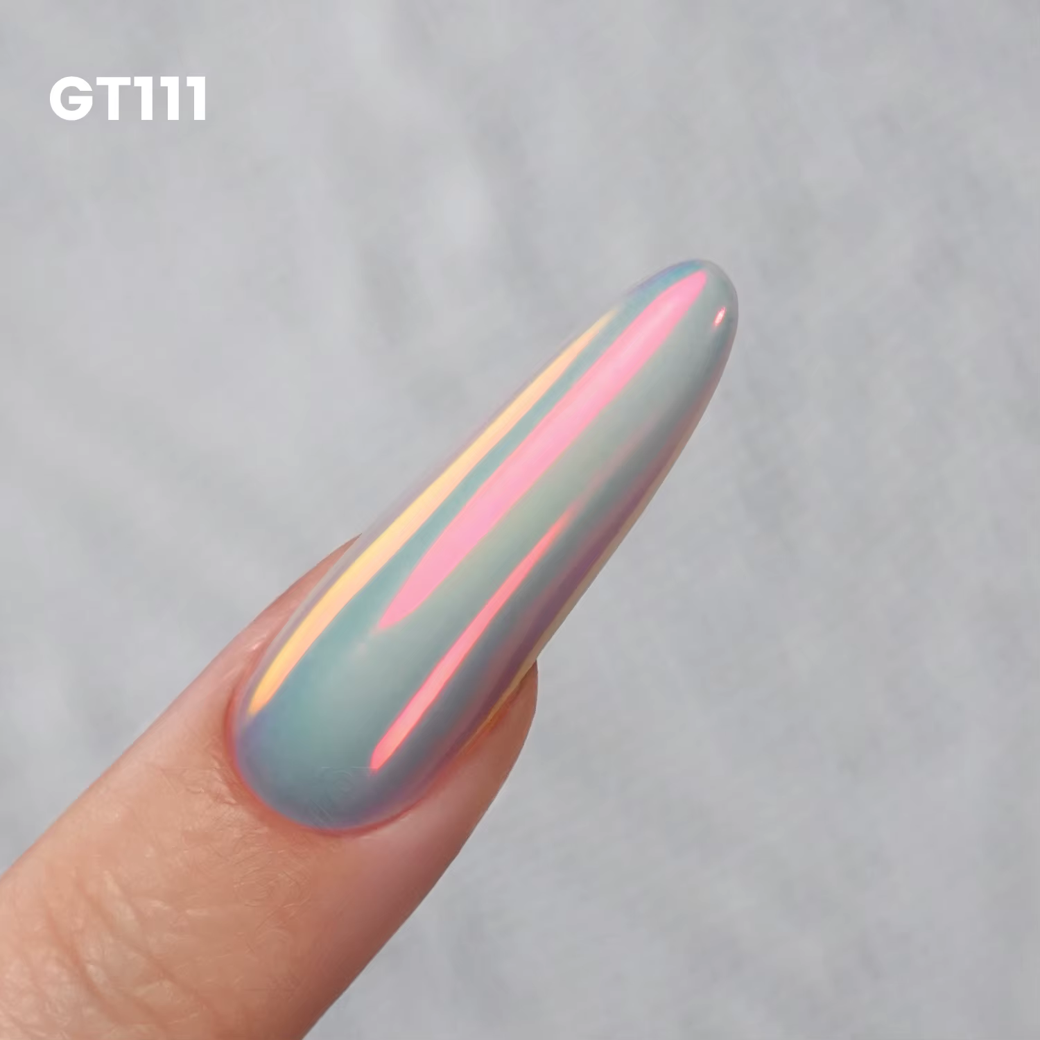 Nouvelle poudre à ongles YOKEFELLOW GleamTap Cushion Aurora Chrome