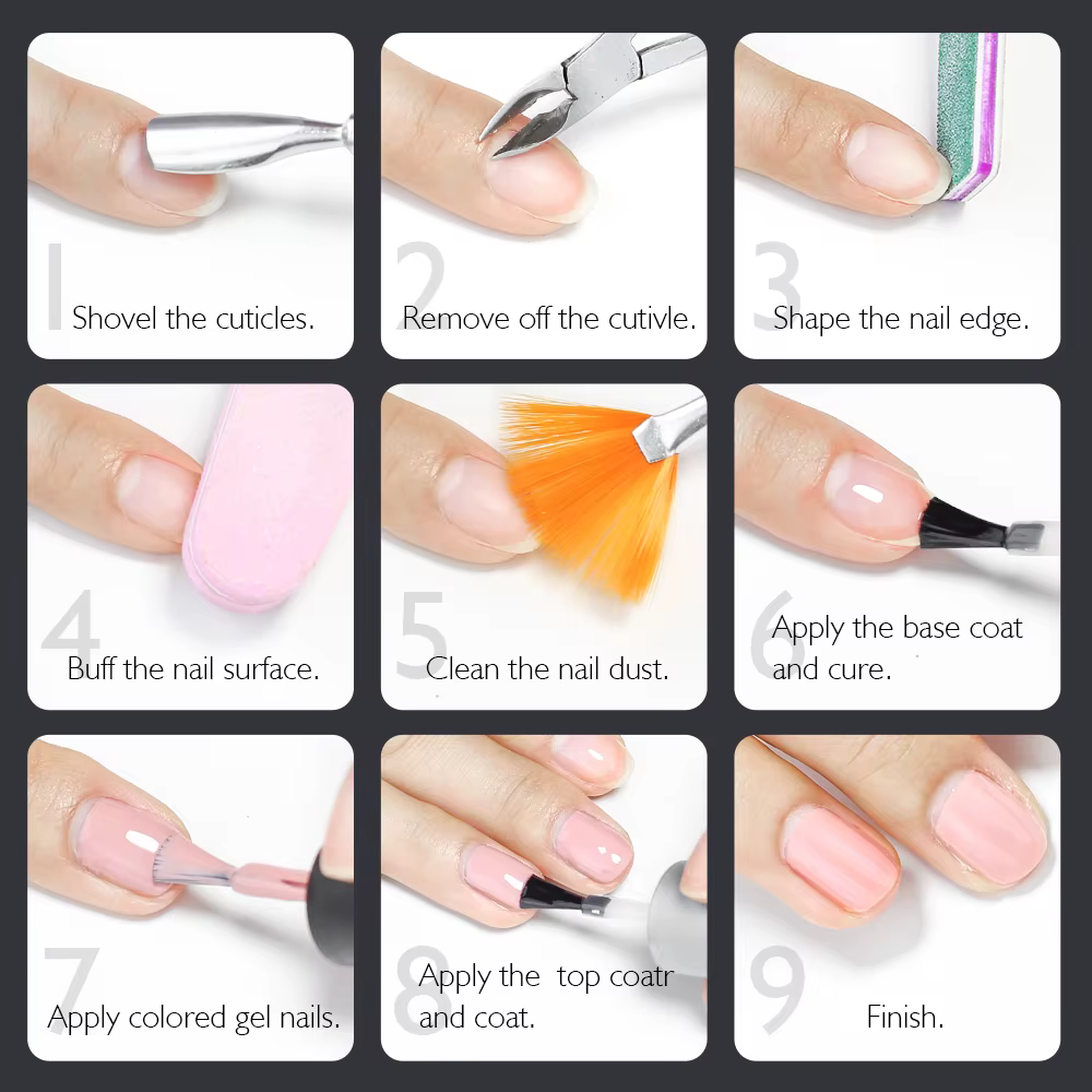 RG – vernis à ongles série scintillant
