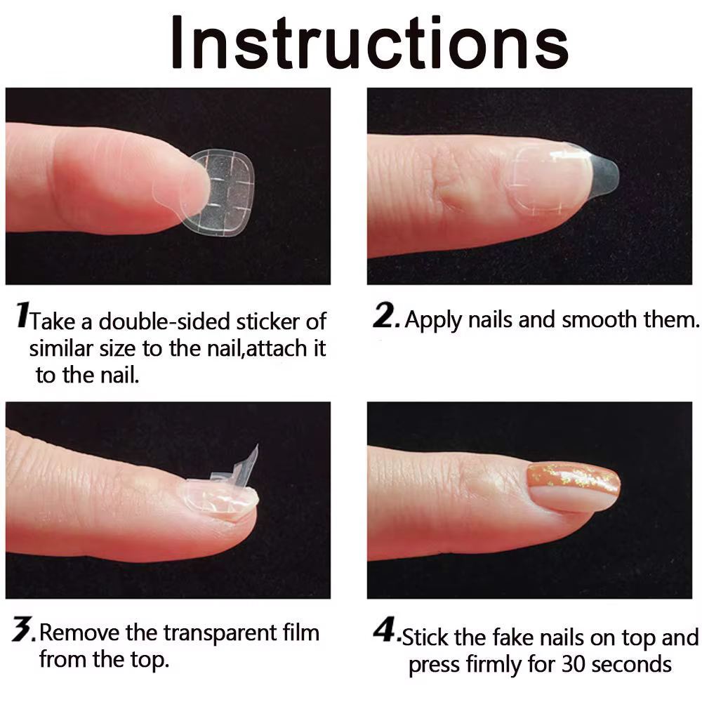 Ruban Adhésif Double Face pour Faux Ongles