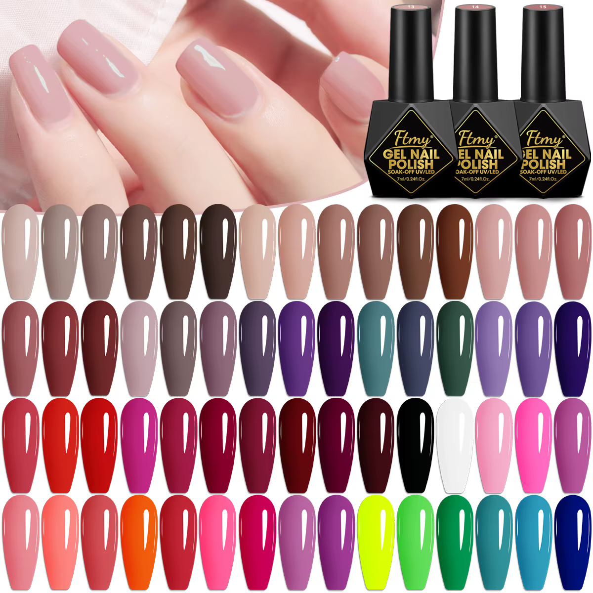 12PC Gel vernis à ongles ensemble printemps été nu paillettes couleur Semi Permanent Gel vernis à ongles tremper Gel manucure Nail Art UV Gel V
