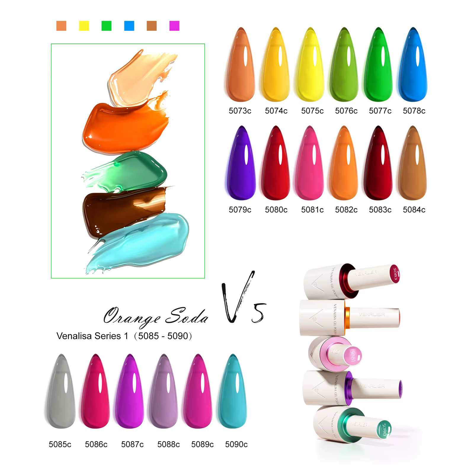 Venalisa – vernis à ongles Gel blanc laiteux